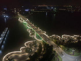 ?；◢u入島橋梁夜景照明工程